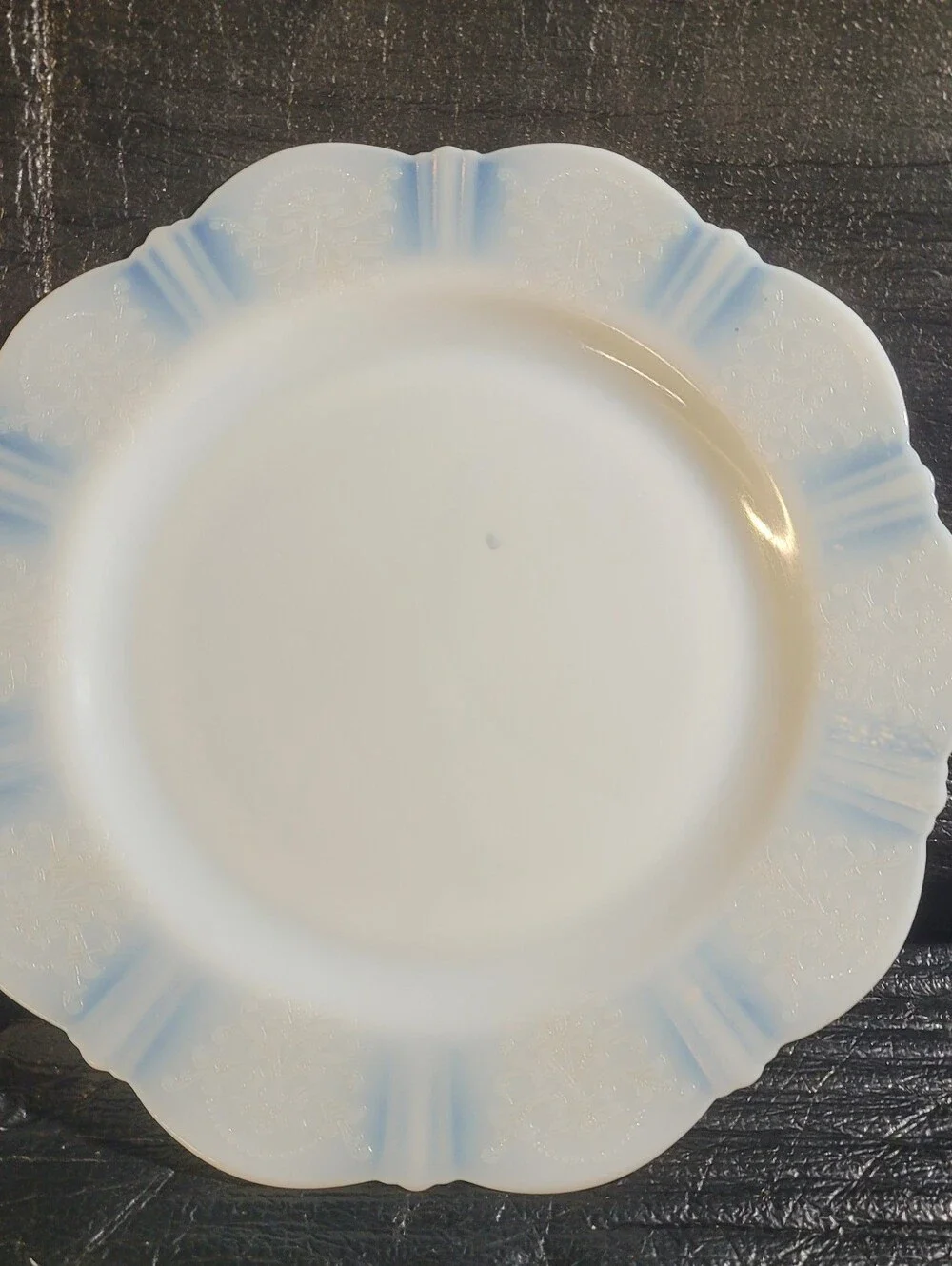 Vintage White Milk Glass Opate 10